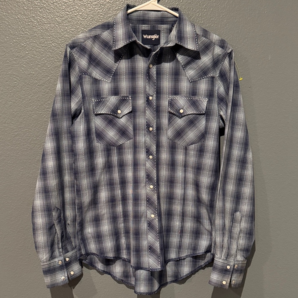 Wrangler Men's Snap Retro Long Sleeve